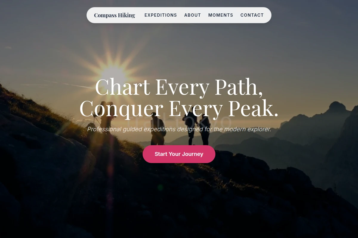 Compass Hiking