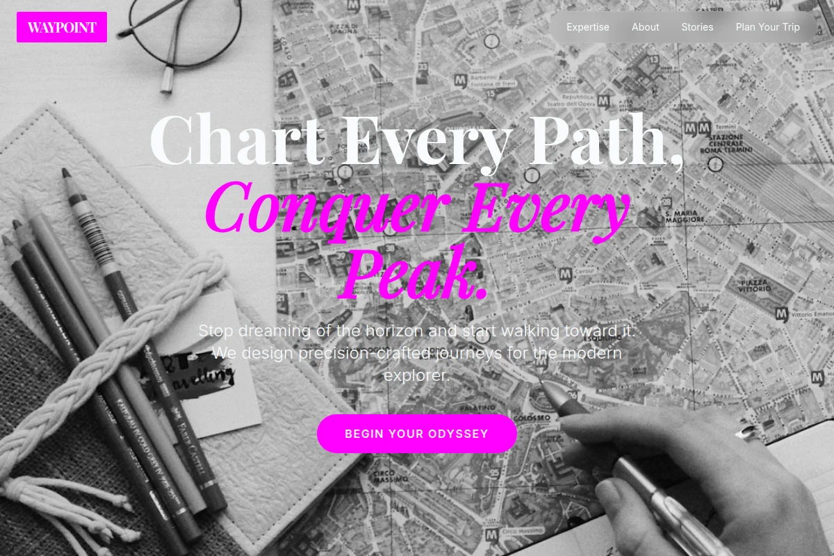 Waypoint Travel Planning