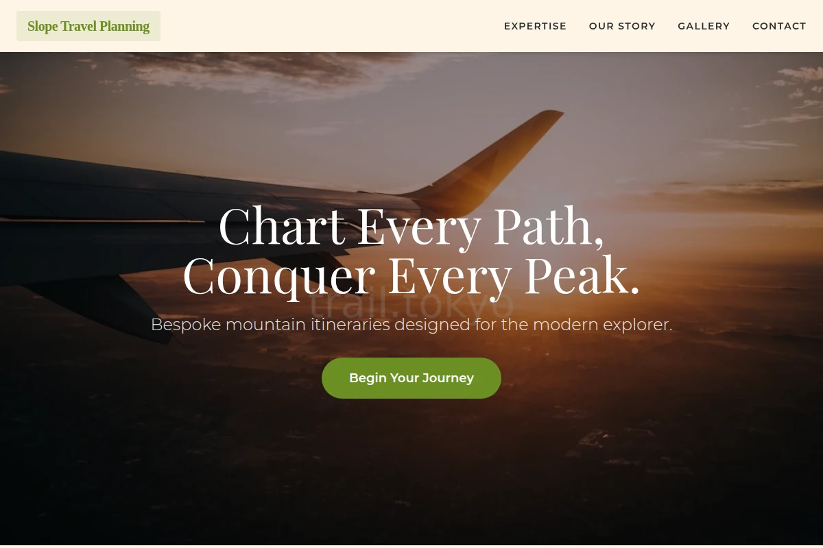 Slope Travel Planning
